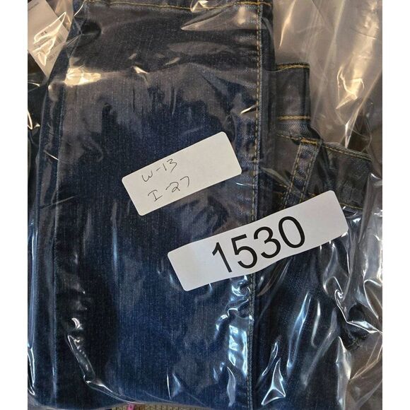 Gap Kids Stretch Super Skinny Jeans Size 12 Dark Wash Denim - Picture 9 of 9